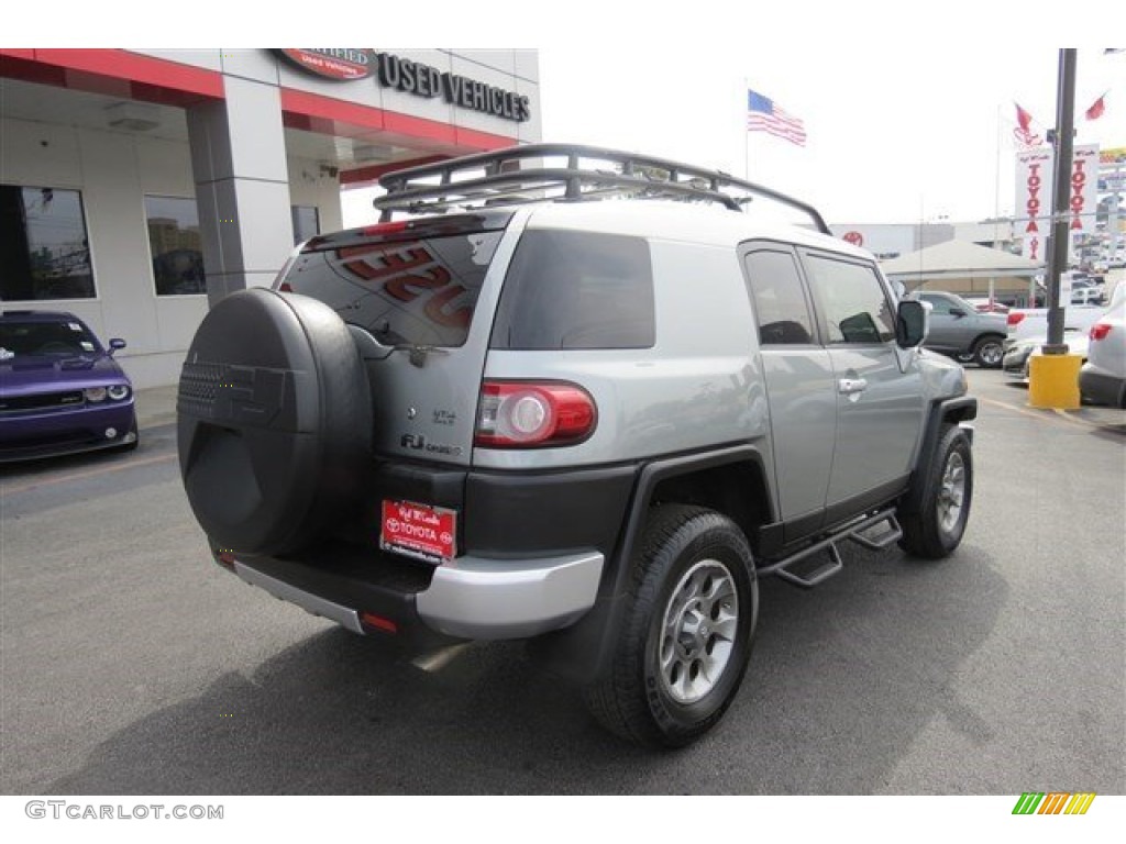 2012 FJ Cruiser 4WD - Silver Fresco Metallic / Dark Charcoal photo #7