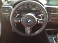 2014 BMW 3 Series Coral Red/Black Interior Steering Wheel Photo