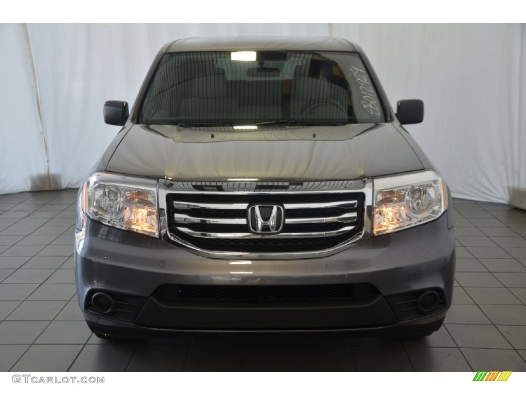 2014 Pilot LX - Modern Steel Metallic / Gray photo #2