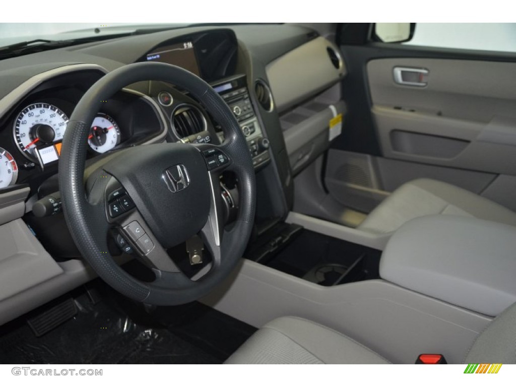 2014 Pilot LX - Modern Steel Metallic / Gray photo #10