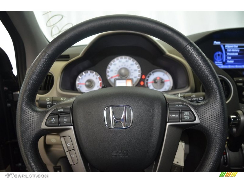 2014 Pilot LX - Modern Steel Metallic / Gray photo #18