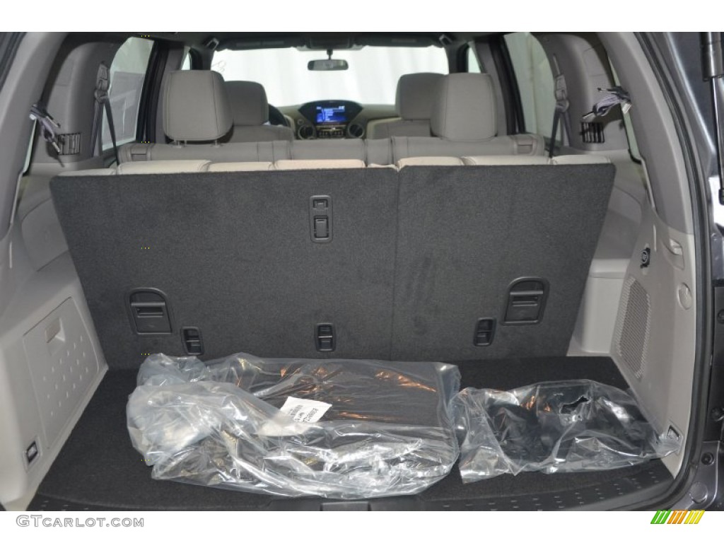 2014 Pilot LX - Modern Steel Metallic / Gray photo #25