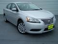 2013 Brilliant Silver Metallic Nissan Sentra SV  photo #1