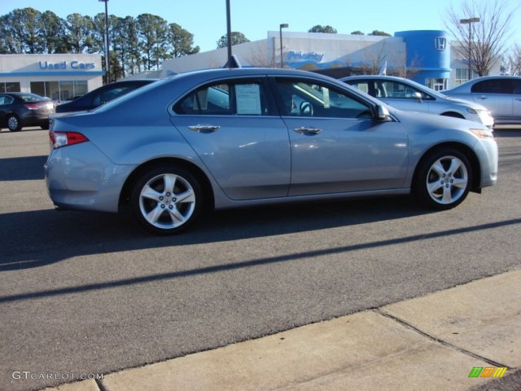 2009 TSX Sedan - Glacier Blue Metallic / Ebony photo #6