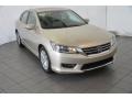 2014 Champagne Frost Pearl Honda Accord EX-L Sedan  photo #1