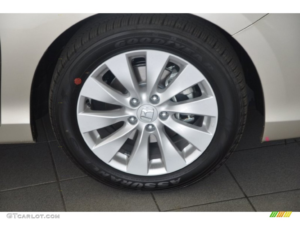 2014 Accord EX-L Sedan - Champagne Frost Pearl / Ivory photo #3