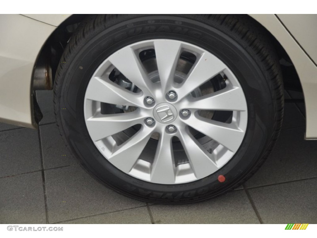 2014 Accord EX-L Sedan - Champagne Frost Pearl / Ivory photo #4
