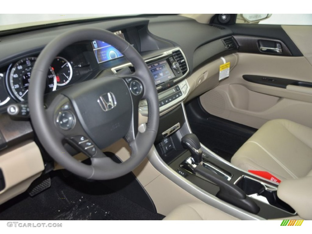 2014 Accord EX-L Sedan - Champagne Frost Pearl / Ivory photo #11