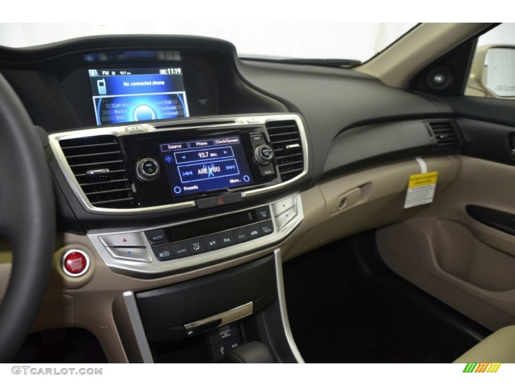 2014 Accord EX-L Sedan - Champagne Frost Pearl / Ivory photo #13