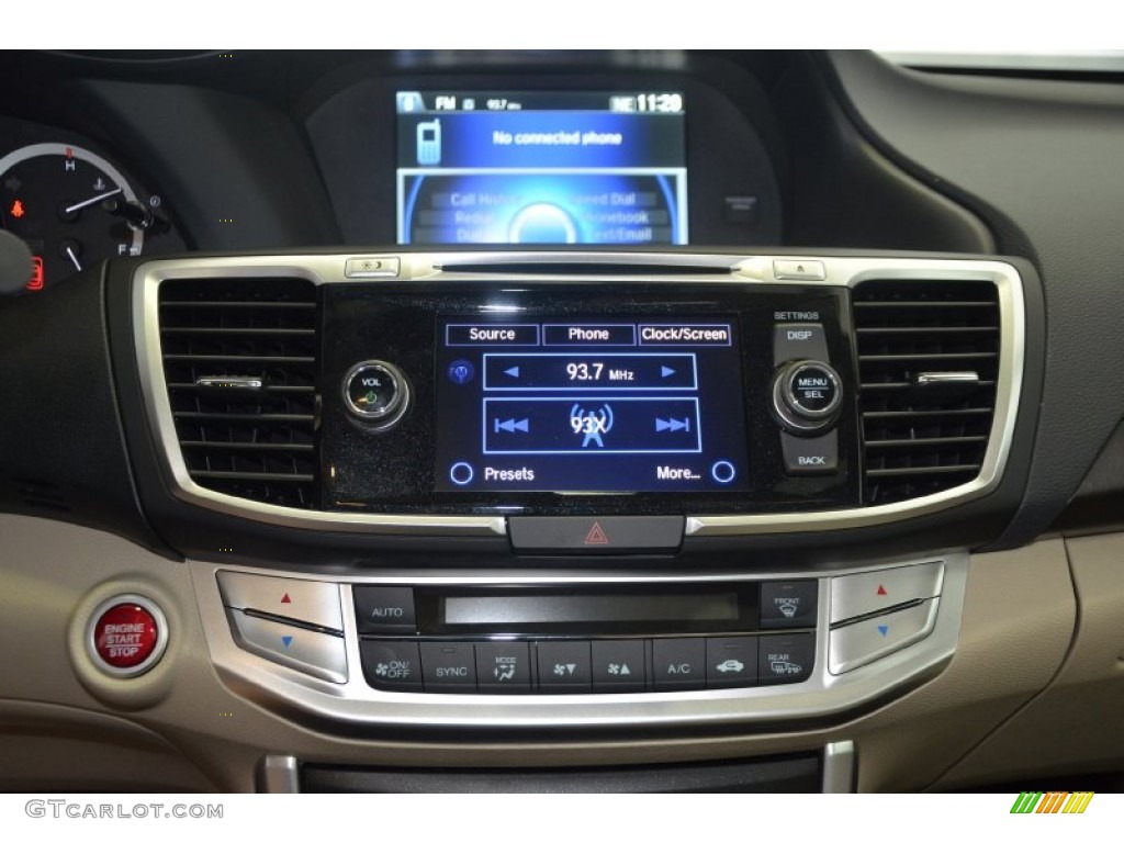 2014 Accord EX-L Sedan - Champagne Frost Pearl / Ivory photo #16