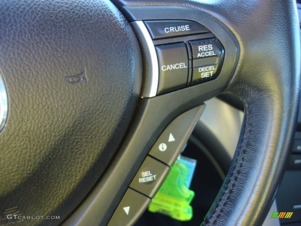 2009 TSX Sedan - Glacier Blue Metallic / Ebony photo #25
