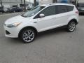 2014 White Platinum Ford Escape Titanium 1.6L EcoBoost  photo #2