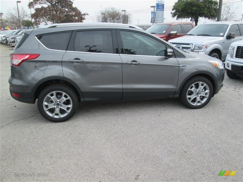 2014 Escape Titanium 2.0L EcoBoost - Sterling Gray / Charcoal Black photo #7