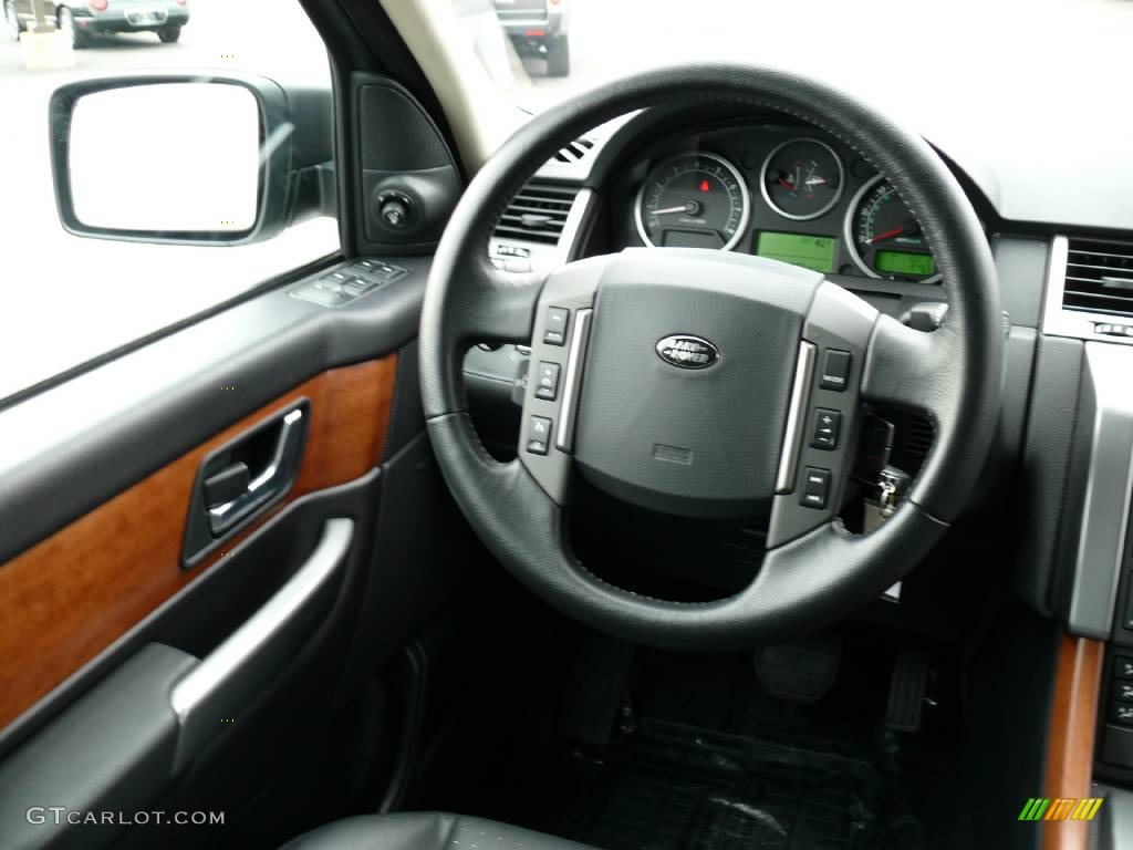 2006 Range Rover Sport Supercharged - Arctic Frost Metallic / Ebony Black photo #11