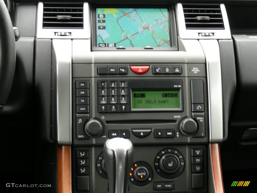 2006 Range Rover Sport Supercharged - Arctic Frost Metallic / Ebony Black photo #15
