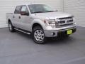 2014 Ingot Silver Ford F150 XLT SuperCrew  photo #1