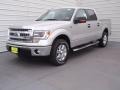 2014 Ingot Silver Ford F150 XLT SuperCrew  photo #7