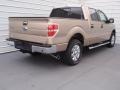 2014 Pale Adobe Ford F150 XLT SuperCrew  photo #4