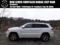2014 Bright White Jeep Grand Cherokee Overland 4x4  photo #1
