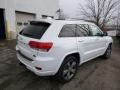 2014 Bright White Jeep Grand Cherokee Overland 4x4  photo #6