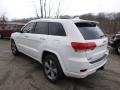 2014 Bright White Jeep Grand Cherokee Overland 4x4  photo #8