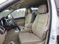 2014 Jeep Grand Cherokee Overland Nepal Jeep Brown Light Frost Interior Front Seat Photo