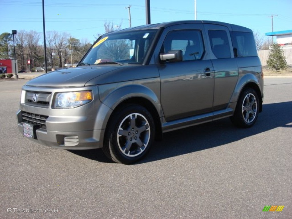 2008 Element SC - Galaxy Gray Metallic / Titanium/Black photo #2