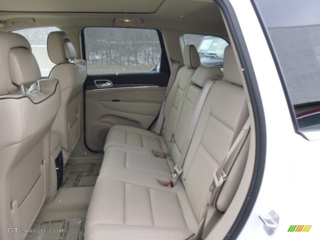 2014 Jeep Grand Cherokee Overland 4x4 Rear Seat Photo #90894532
