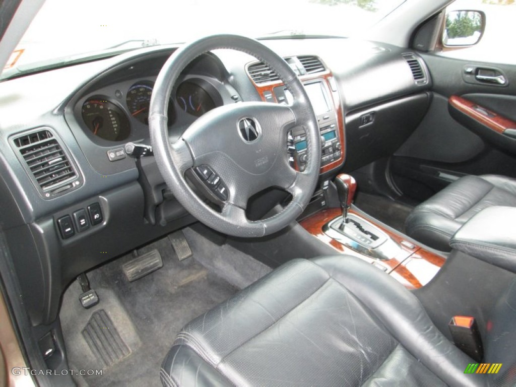 Ebony Interior 2004 Acura MDX Standard MDX Model Photo #90894595