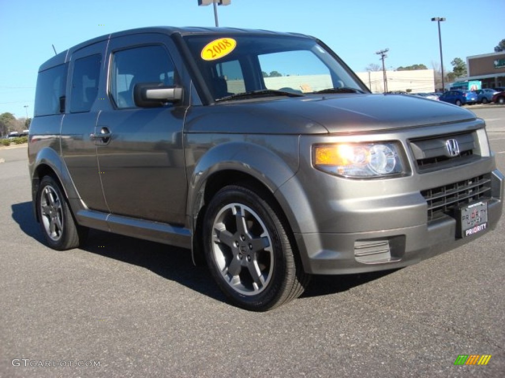 2008 Element SC - Galaxy Gray Metallic / Titanium/Black photo #8
