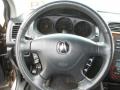 2004 Acura MDX Ebony Interior Steering Wheel Photo