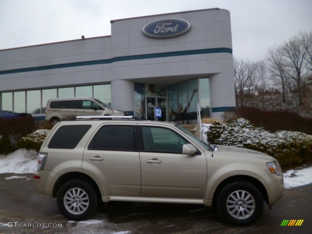 2010 Mariner V6 Premier 4WD - Gold Leaf Metallic / Black photo #1