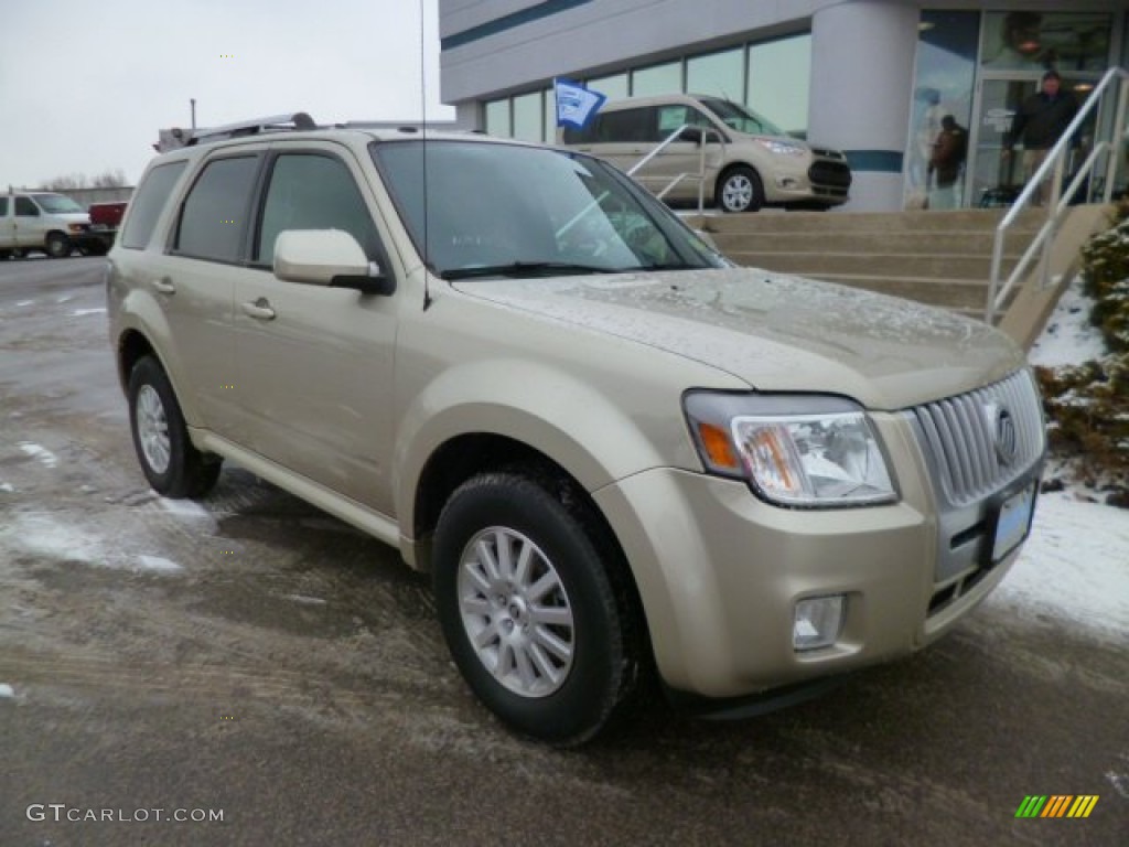 2010 Mariner V6 Premier 4WD - Gold Leaf Metallic / Black photo #2