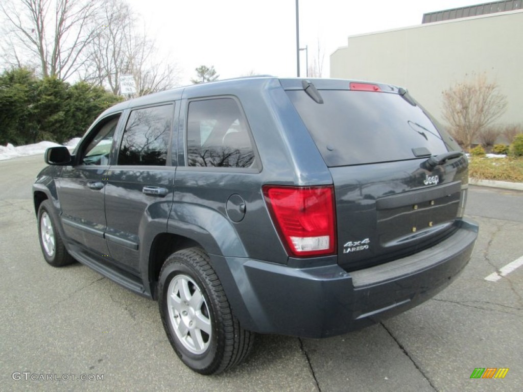 2008 Grand Cherokee Laredo 4x4 - Steel Blue Metallic / Dark Slate Gray photo #5