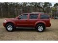 2008 Red Brawn Nissan Pathfinder SE 4x4  photo #9