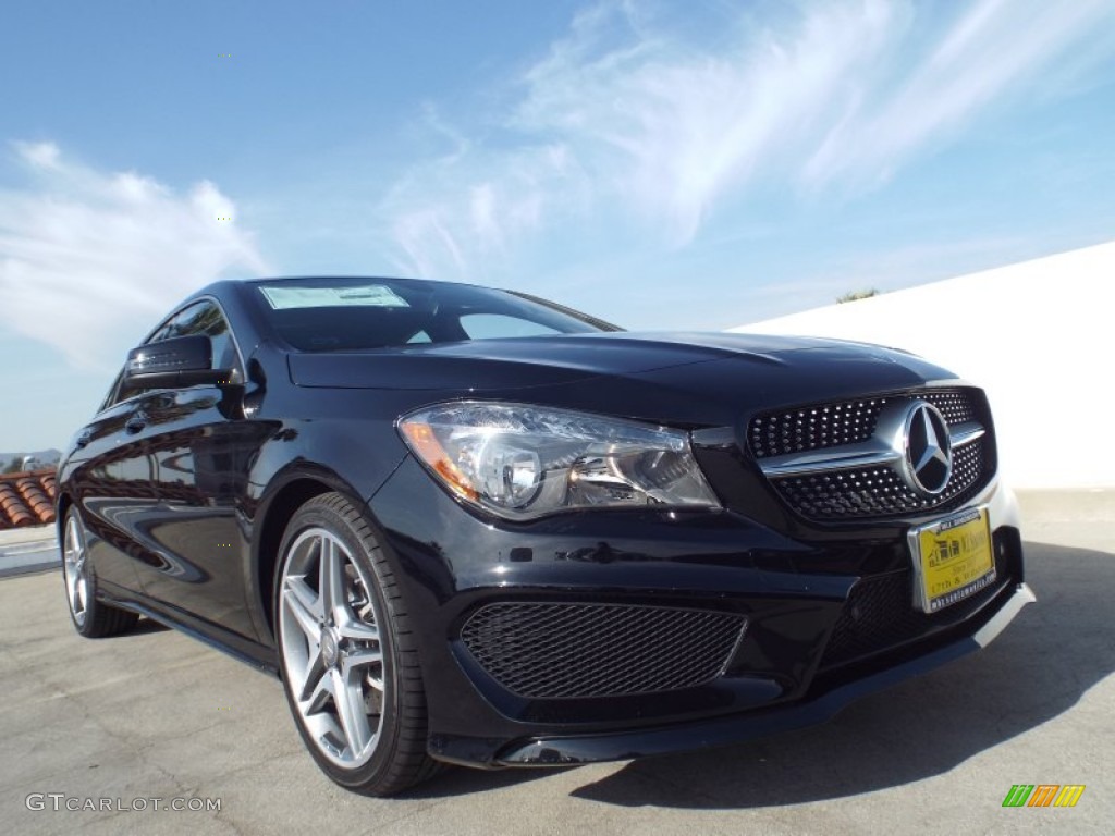 2014 CLA 250 - Cosmos Black Metallic / Black photo #11