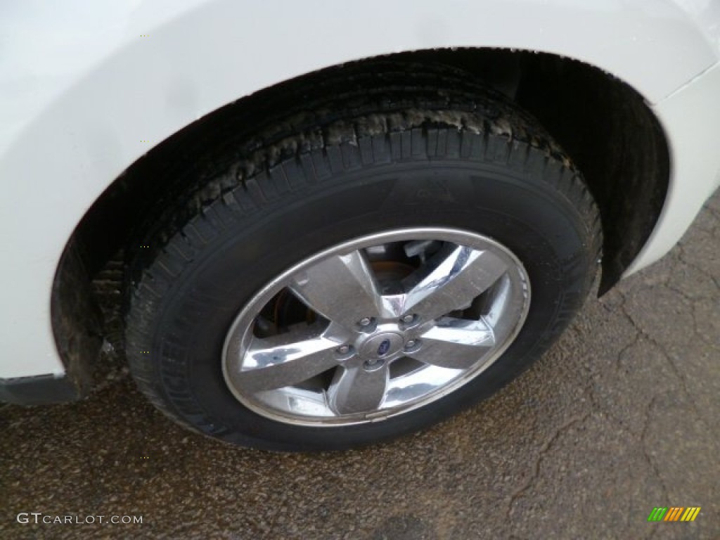 2012 Escape XLT 4WD - White Suede / Camel photo #8