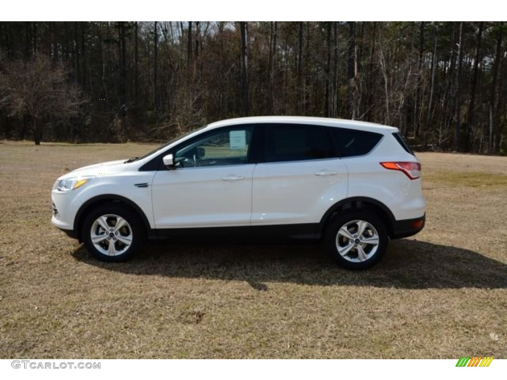 2014 Escape SE 1.6L EcoBoost - Oxford White / Medium Light Stone photo #8