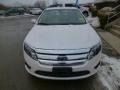 White Suede - Fusion SEL V6 AWD Photo No. 3