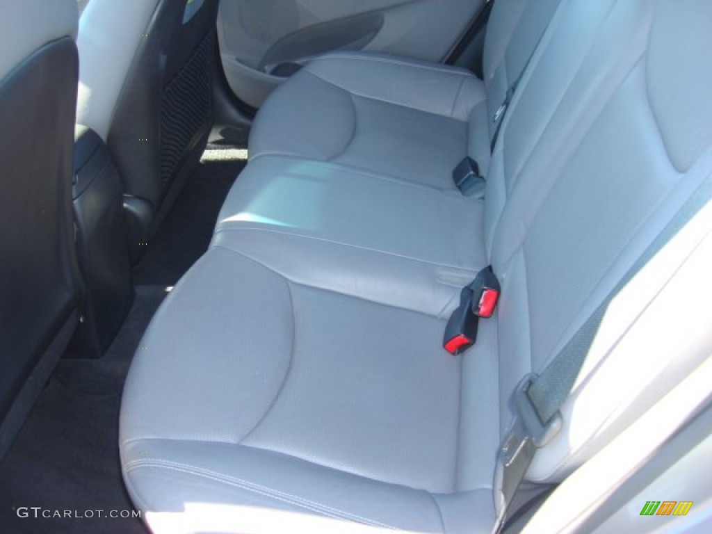 2012 Elantra Limited - Harbor Gray Metallic / Gray photo #10