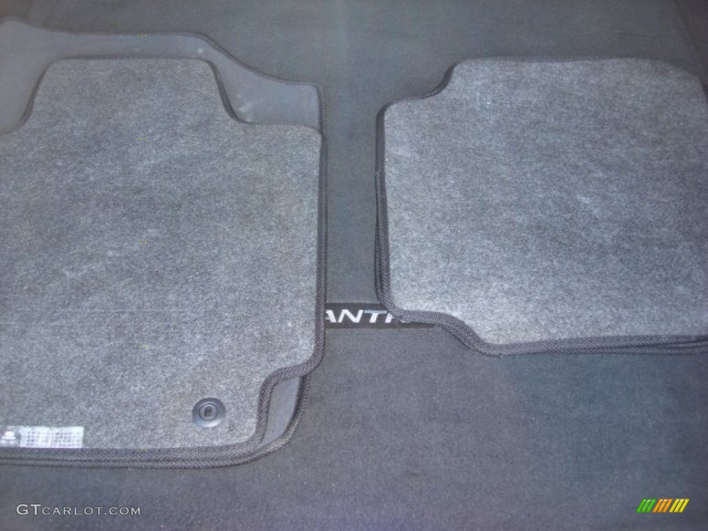 2012 Elantra Limited - Harbor Gray Metallic / Gray photo #11