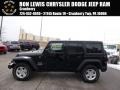 Black 2014 Jeep Wrangler Unlimited Sport S 4x4