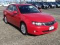 Lightning Red - Impreza 2.5i Premium Sedan Photo No. 3