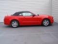 2014 Race Red Ford Mustang V6 Convertible  photo #3