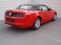 2014 Race Red Ford Mustang V6 Convertible  photo #4