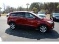 2014 Ruby Red Ford Escape Titanium 2.0L EcoBoost  photo #4