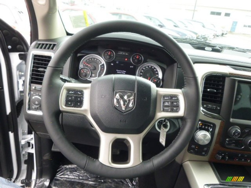 2014 Ram 1500 Laramie Crew Cab 4x4 Steering Wheel Photos