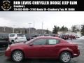 2014 Deep Cherry Red Crystal Pearl Dodge Avenger SE  photo #1