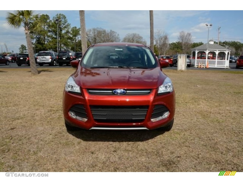 2014 Escape SE 1.6L EcoBoost - Ruby Red / Medium Light Stone photo #2