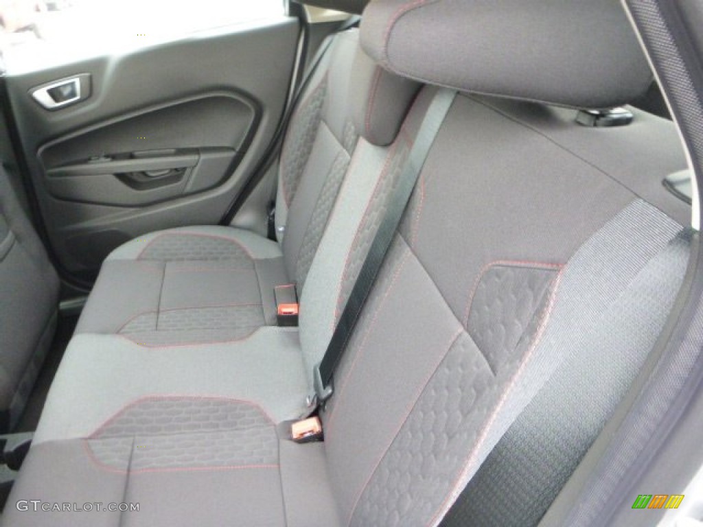 2014 Fiesta SE Hatchback - Ingot Silver / Charcoal Black photo #8
